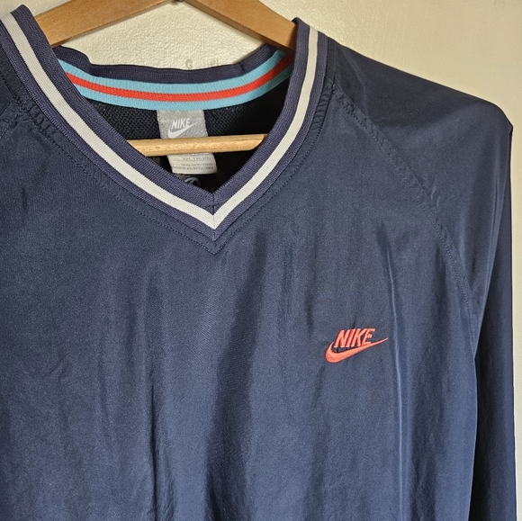 Vintage Nike Y2K Mens Baseball Windbreaker Pullover XXL - Picture 1 of 6